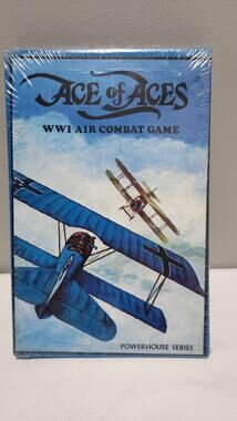 NOVA Game Ace of Aces WW1 Air Combat Game Powerhouse Series NEW Old Stock